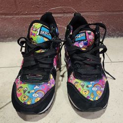 Skechers Womens Emoji Rainbow Shoes Size 7