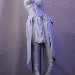 Egyptian Statue Cleopatra 3d Printed 