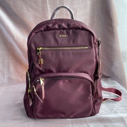 Brand new burgundy TUMI backpack