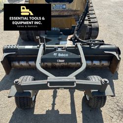 2021 Bobcat 72'' Soil Conditioner 72SCM Rake Skid Steer Attachment