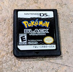 Pokemon Black Nintendo DS