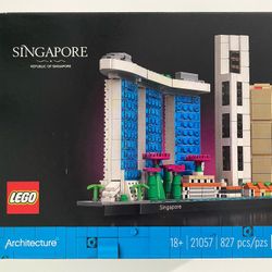 LEGO 21057 Architecture Singapore Model . New