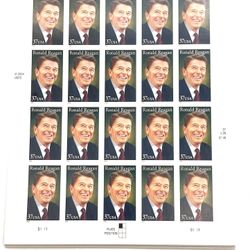 Legends Of Hollywood Reagan Stamps