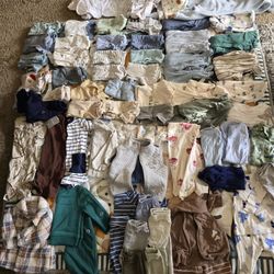 0-3 Baby Boy Clothes Bundle 