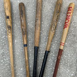 Vintage Baseball And Softball Bats