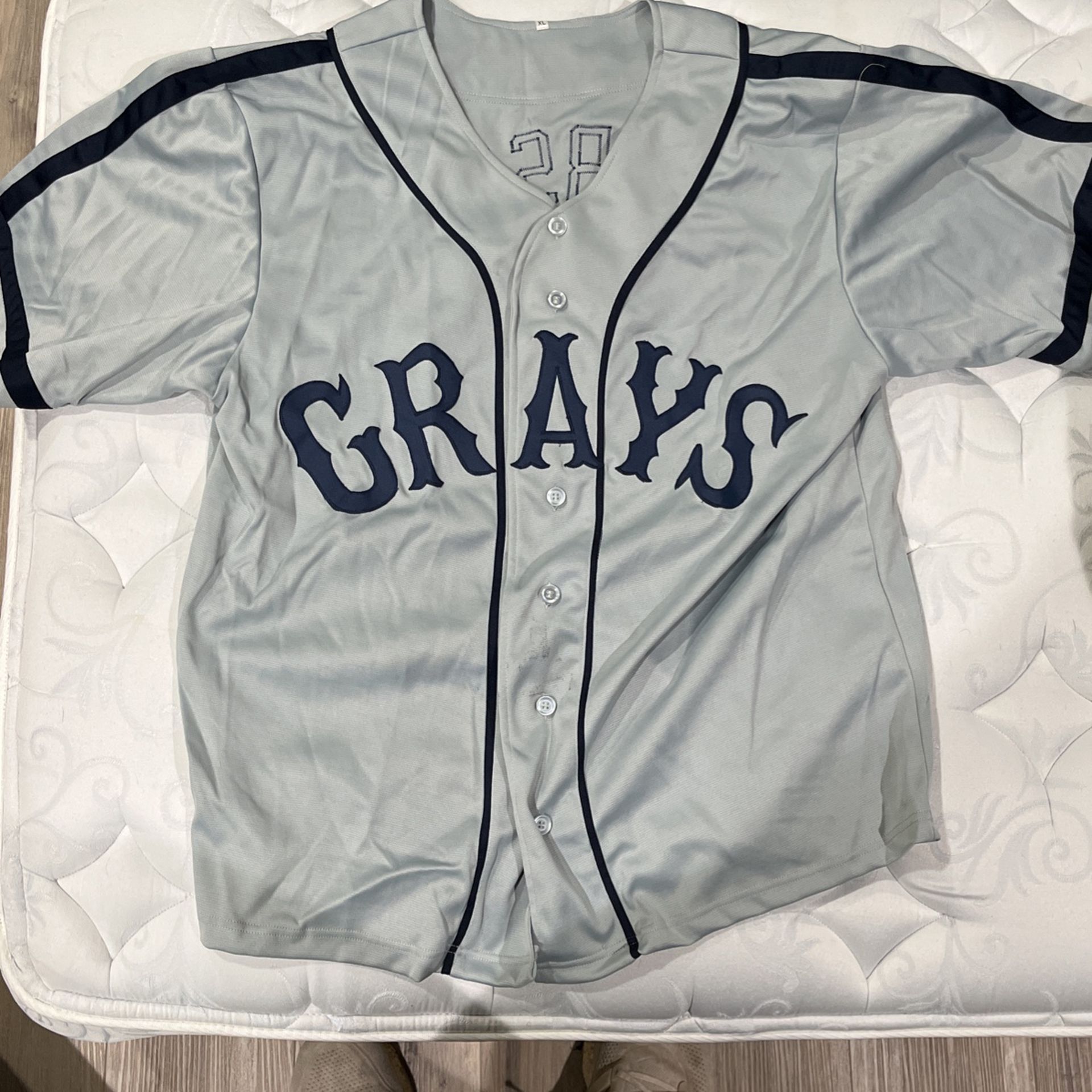 Josh Gibson #20 Baseball Jersey Homestead Grays Negro Stitched for Sale in  New Britain, PA - OfferUp