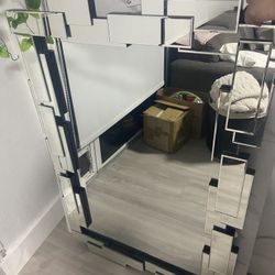 City furniture mirror 