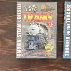 Lots of Trains 3 DVD’s