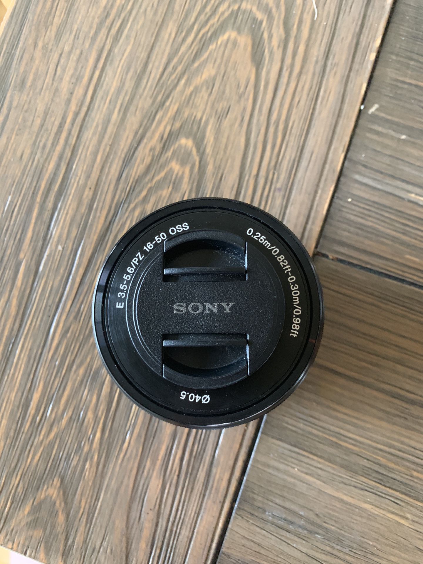 Sony E mount Lens 16-50 OSS 3.5-5.6 ... glass is clean, lens works great. Have a full frame camera with no use for this lens. Thanks!