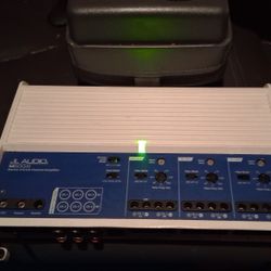 J l audio M600/6  Very nice, full range, amp for car.Stereo systems