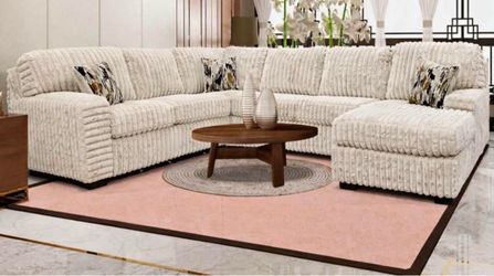 New Beige Sectional $1199
