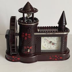 Musical Jewelry Box With Clock