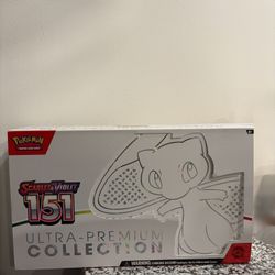 Pokémon Ultra Premium Collection: Mew 151 Box Only