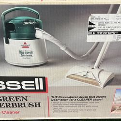 Bissell Big Green POWERBRUSH Vacuum Carpet Floor Cleaner 1680 New In Box