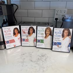 Leslie Sanone’s set of 4 Walk Slim DVD’s