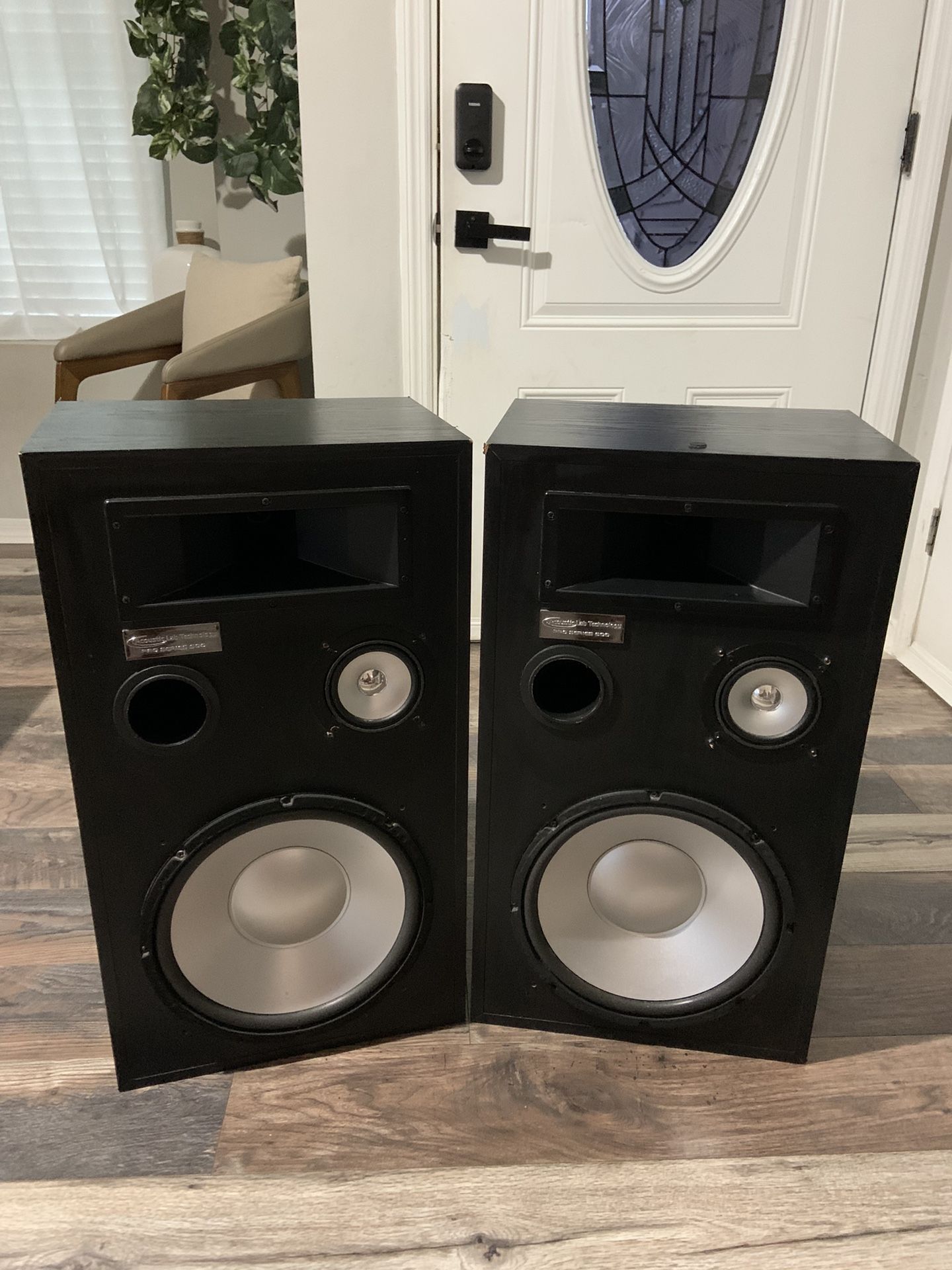 Speaker Set Acoustic Lab Technology Pro Series 600