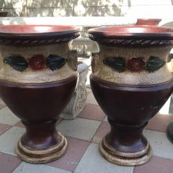New Flower Pots Made Out Of Clay 