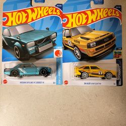 Hot Wheels-'nissan Skyline/'84 Audi