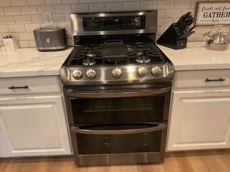 LG Gas (Duel Fuel) Double Oven