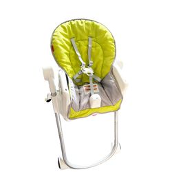 Fischer-Price 4-in-1 Total Clean High Chair, Green/Gray