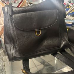 Fossil Black Bookbag 🖤