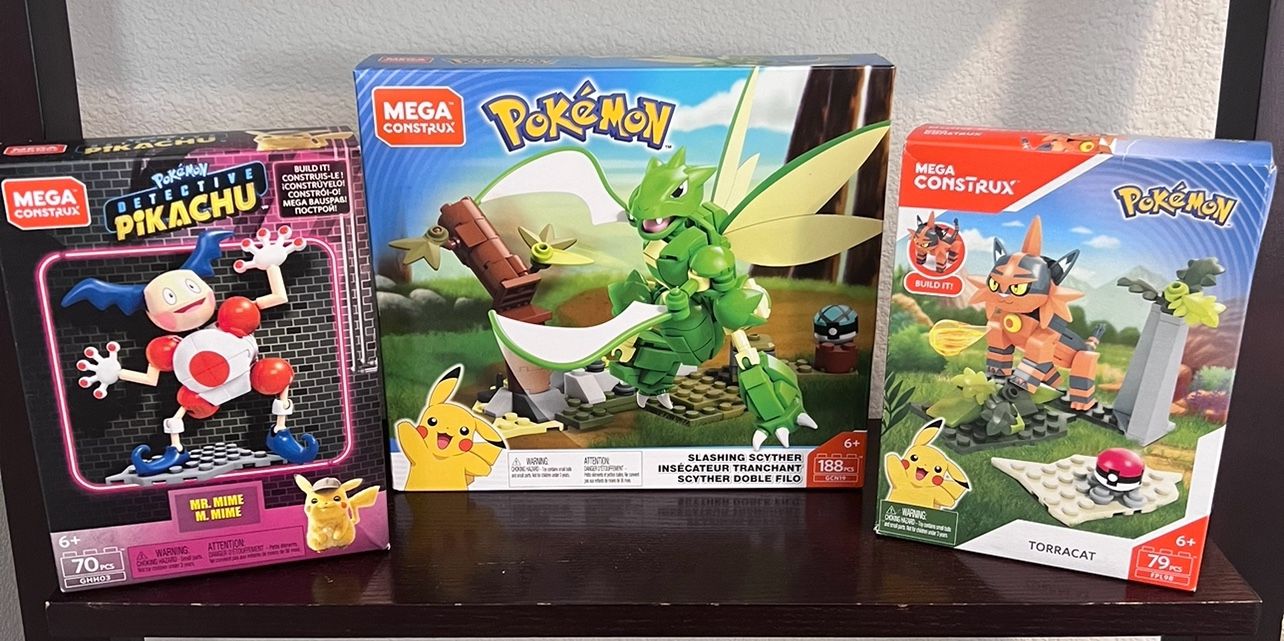 Pokemon MEGA Construx - NIB- Lot Of Three