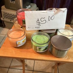 Scented candles just in time for Christmas