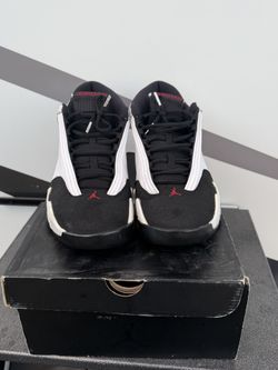 Air Jordan Retro 14 (black Toes) 2014