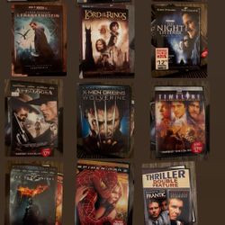 16 DVD’s For $38 Or $6 per 