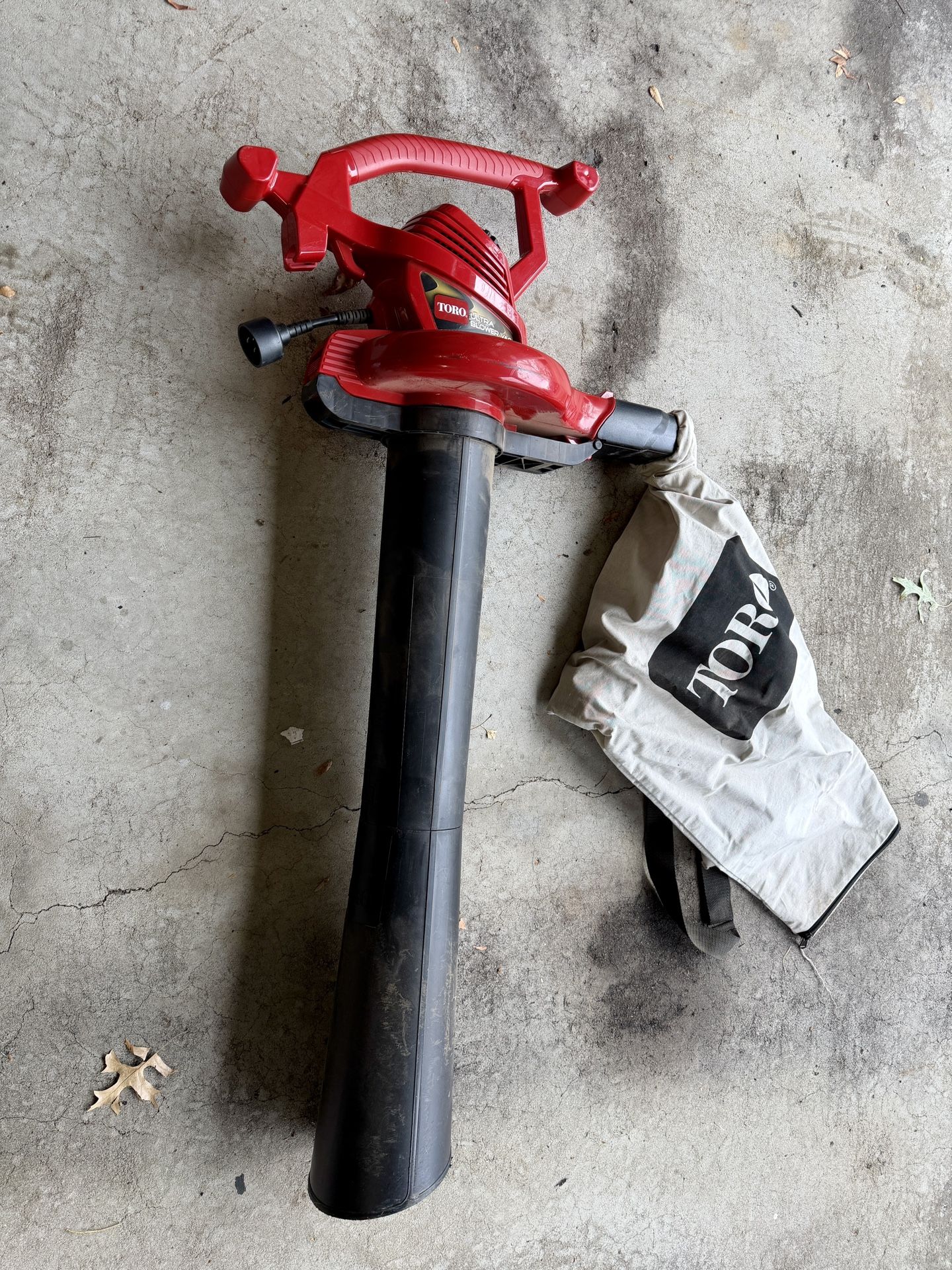 Toro Electric Leaf Blower/Vacuum