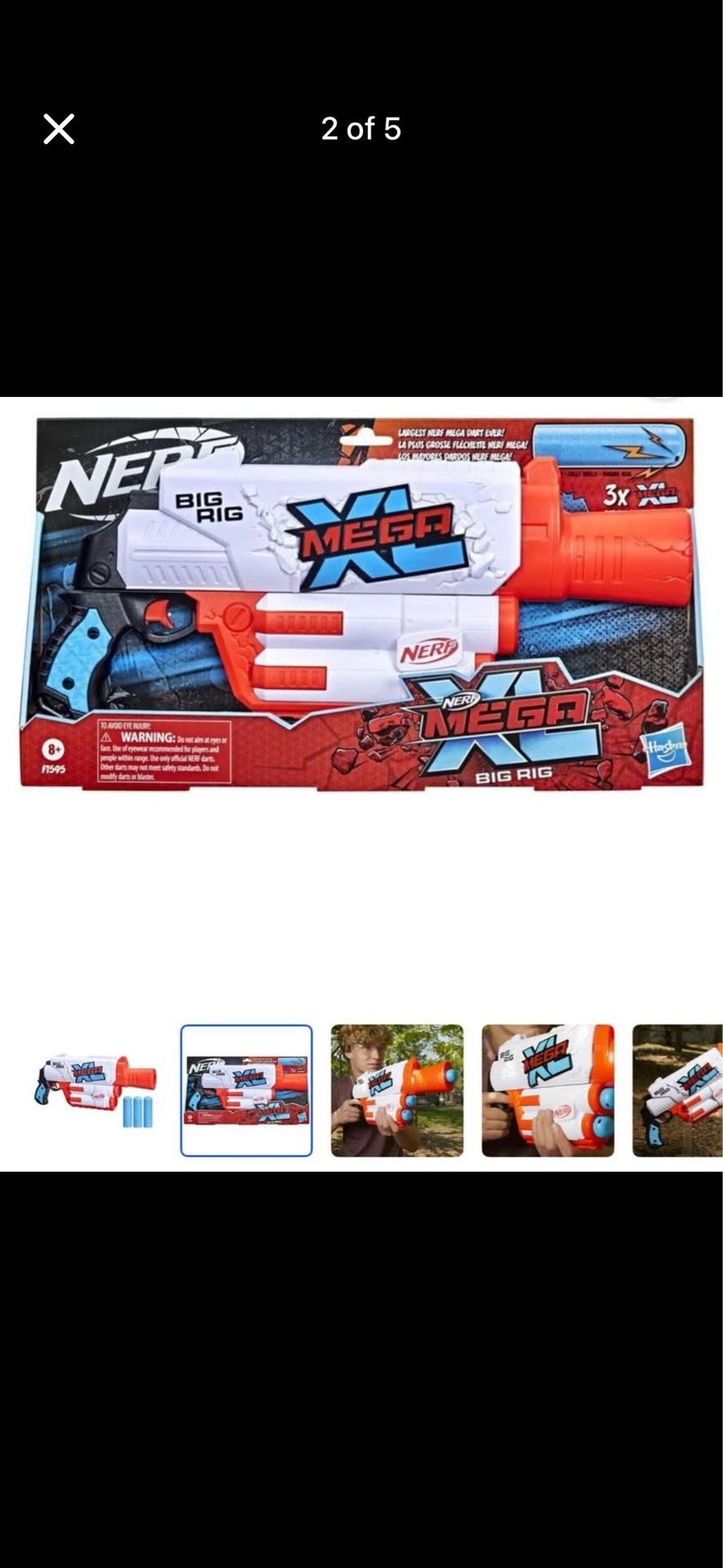 NERF MEGA XL BIG RIG