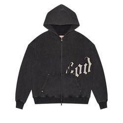 Black Wash Godspeed Hoodie XL