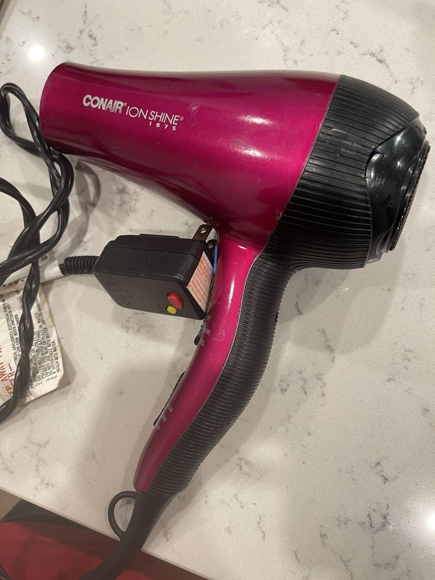 Conair Ion Shine 1875 Hair Dryer