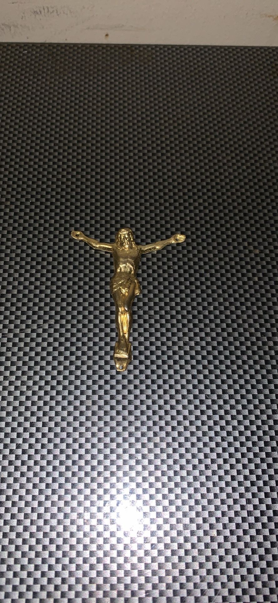 Gold INRI Charm