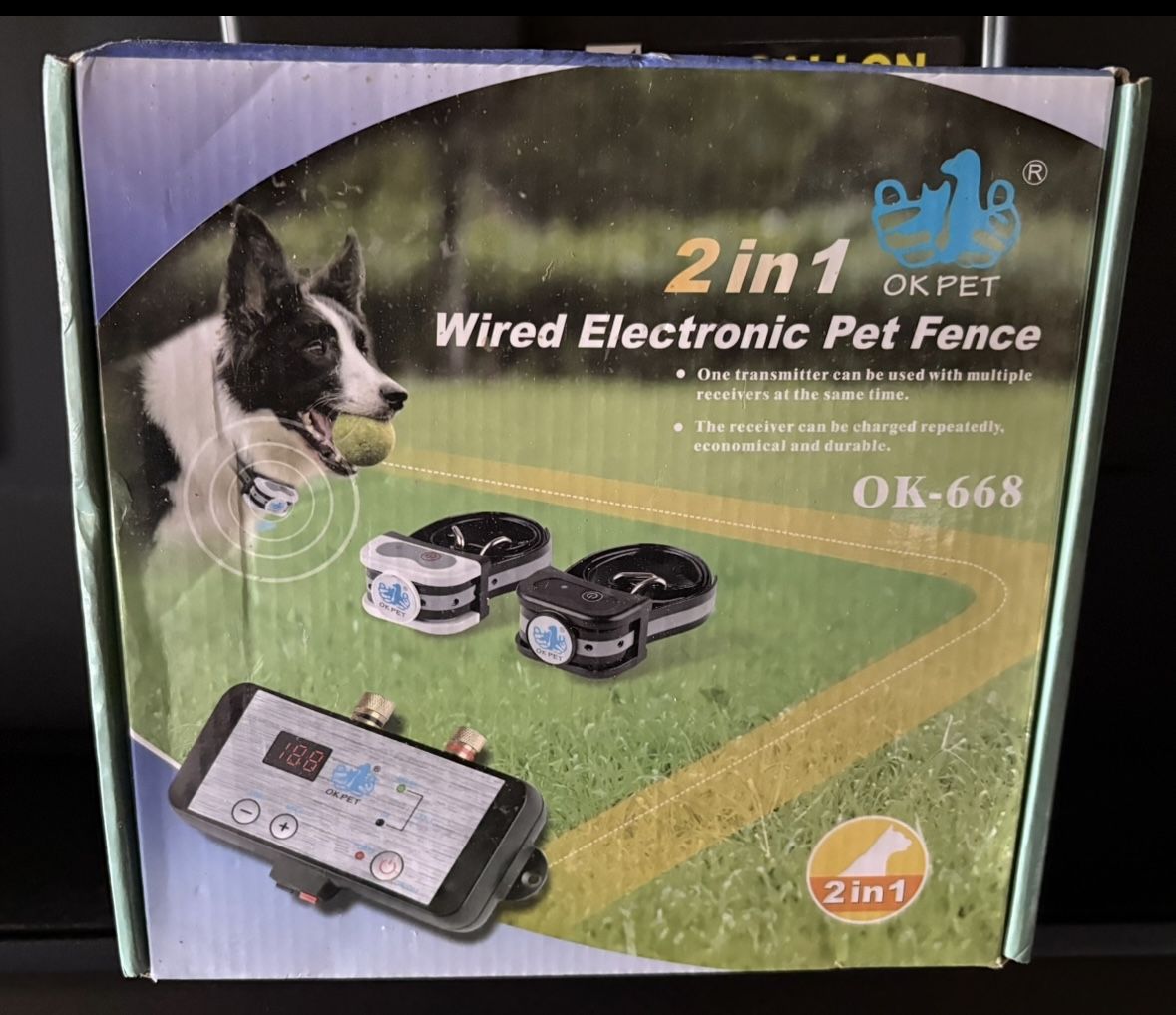 Wireless Dog Fence 2-in-1
