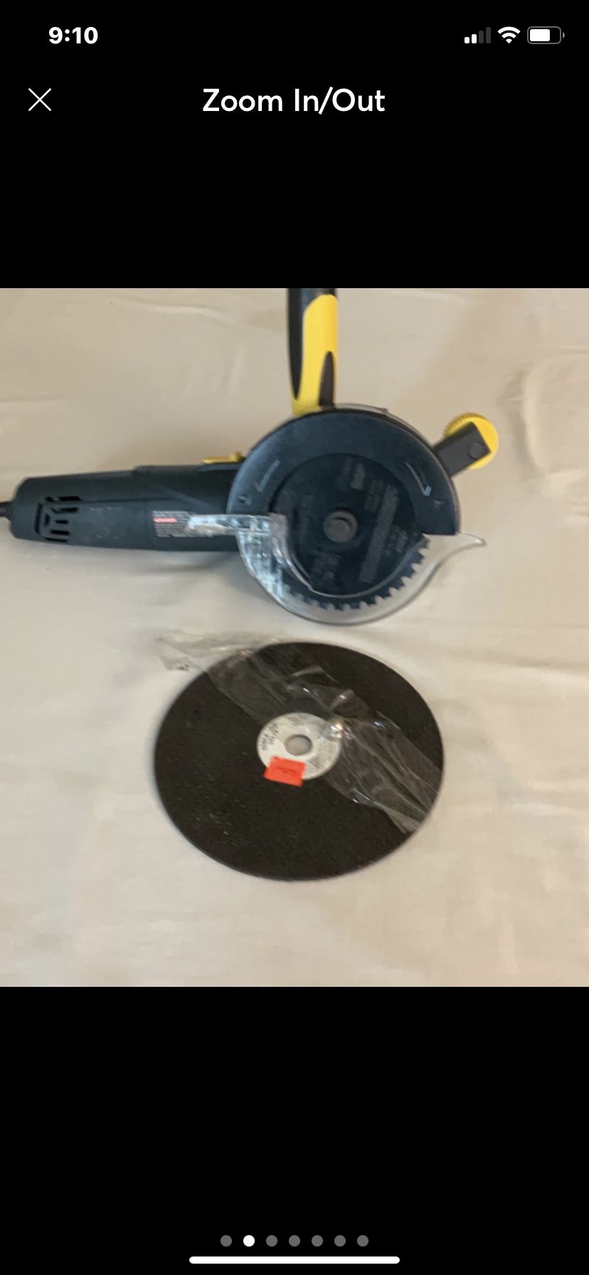 Chicago Electric Professional 5-Inch Double Cut Saw