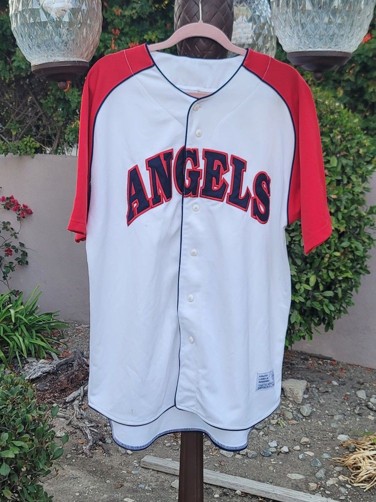Vtg Genuine Merchandise True Fan Los Angeles Angels Baseball Jersey MLB