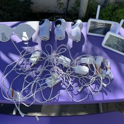 Hubble Connect Baby monitors W/ Mounts