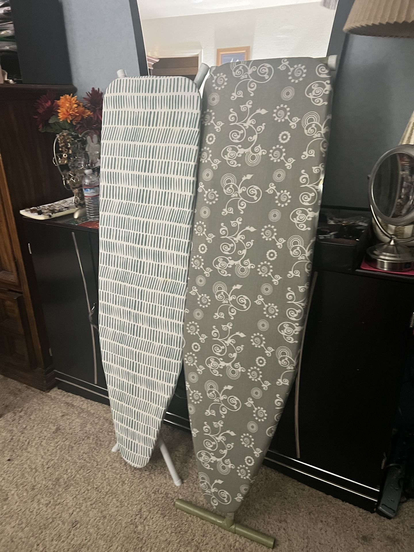 2 ironing tables