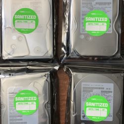 1TB  Desktop 3.5” Hard Drives - Formatted & Tested