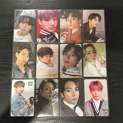 BTS Jungkook Official Photocards