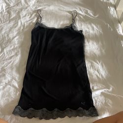 CUTE Y2K American Eagle black tank  