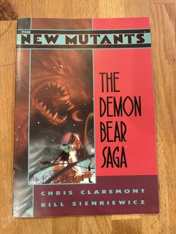 New Mutants: Demon Bear Saga TPB 1st Print