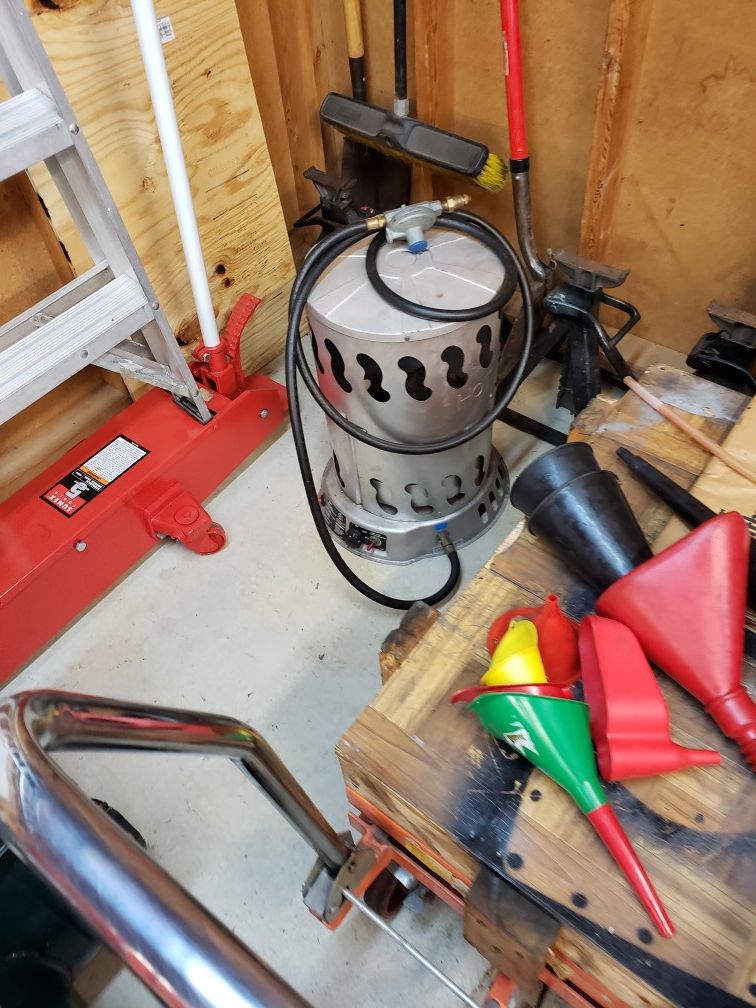 2 Propane heaters $50.00 for both