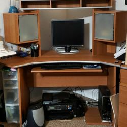 Bush Furniture Wood Corner Desk