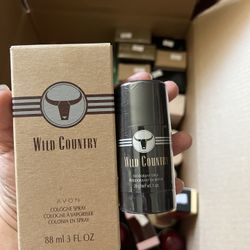 Wild Country With Stick Deodorant New Sealed Avon Products 