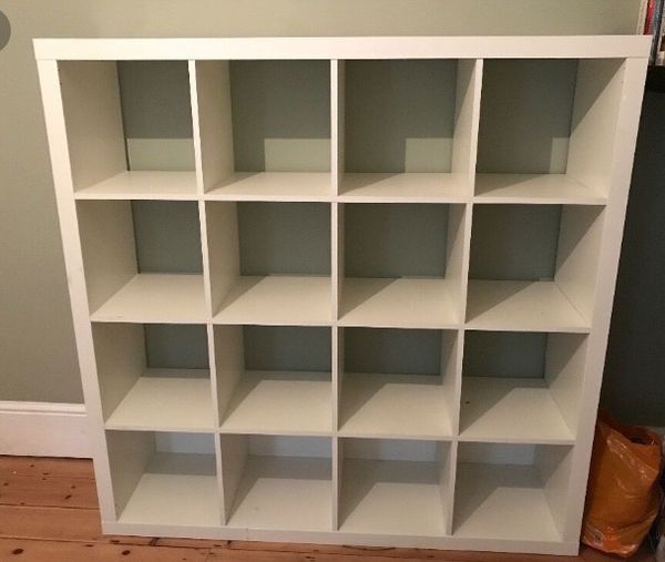White Ikea 16 Cube Shelf For In Fort Lauderdale Fl Offerup White Ikea 16 Cube Shelf