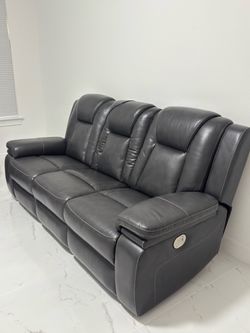 leather reclining armchairs