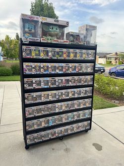 Custom Funko Pop Display Shelf – Holds 80 Pops