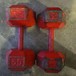 $80 for a pair of 50lb Dumbells,